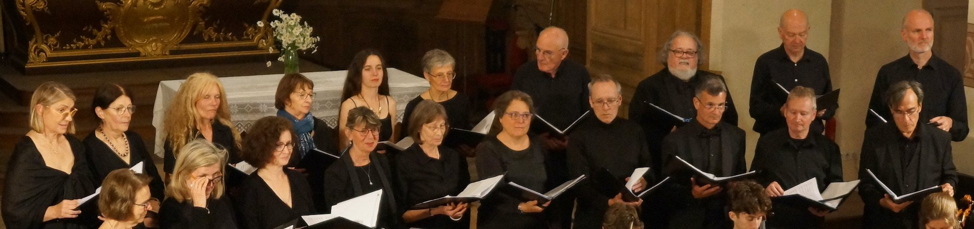 Les choristes des Baladins d'Amaury en concert à Méré en juin 2026