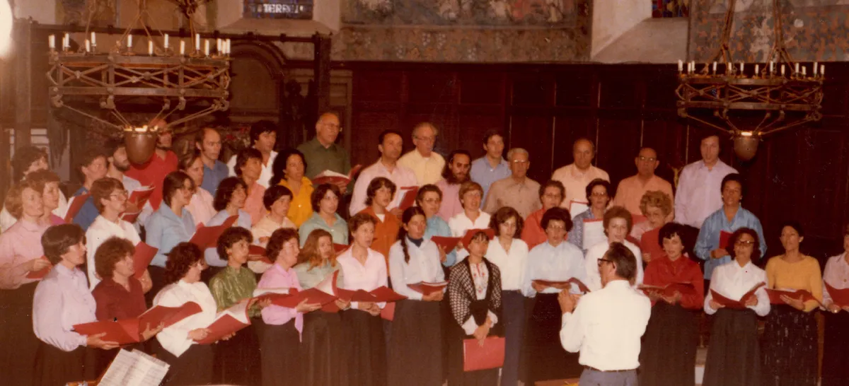 Premier concert des Baladins en 1979 à Grosrouvre