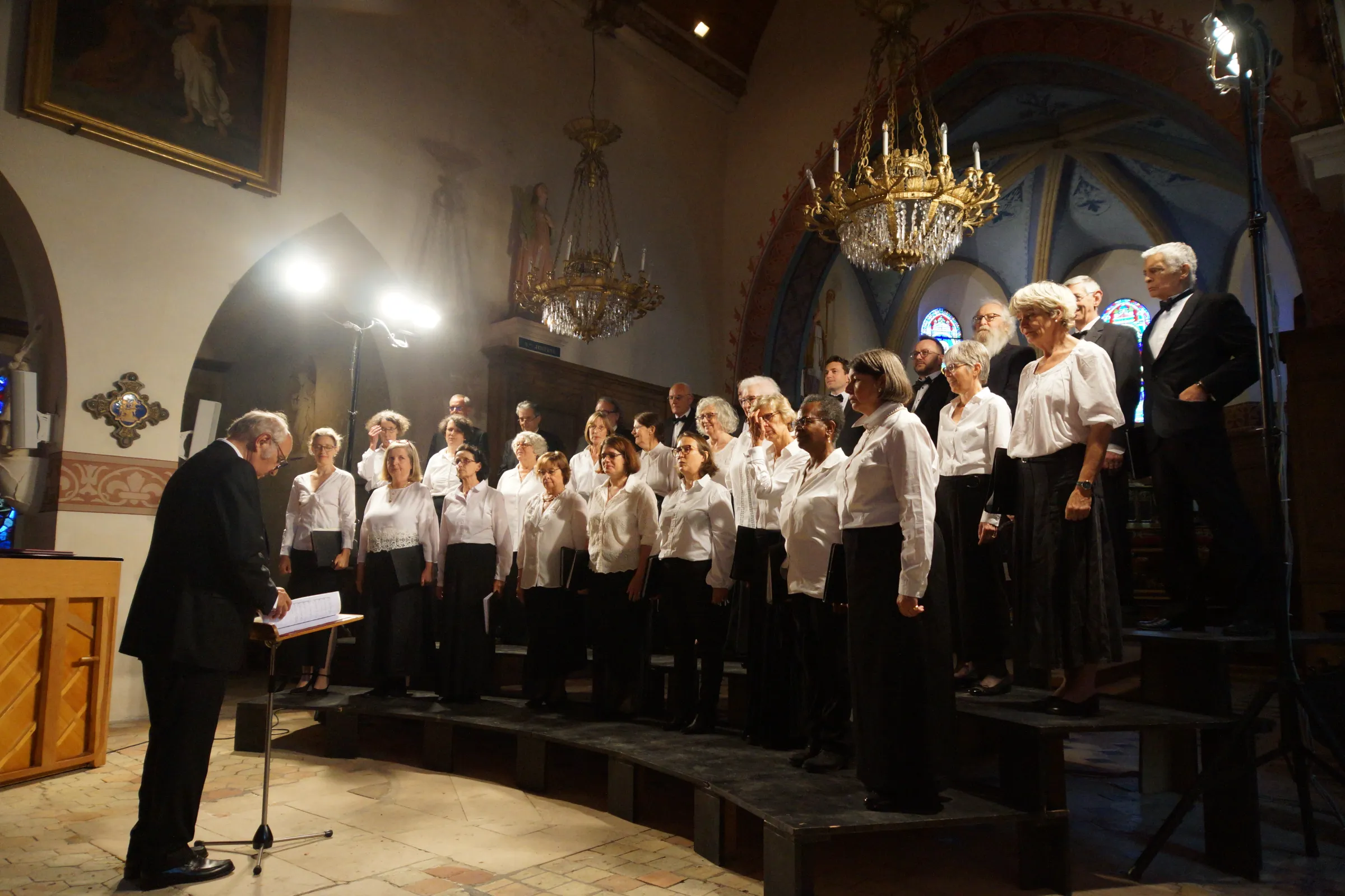 Les Baladins en concert à Méré, 12 juin 2022