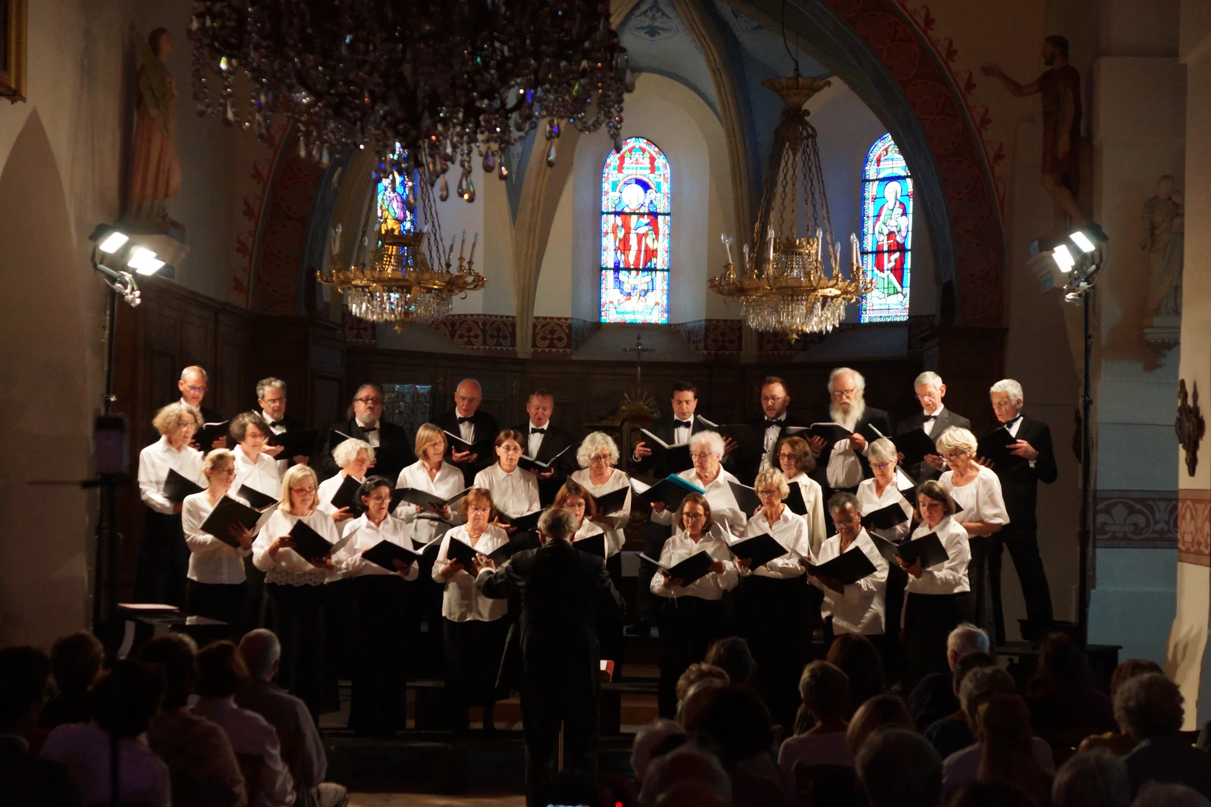 Les Baladins en concert à Méré, 12 juin 2022