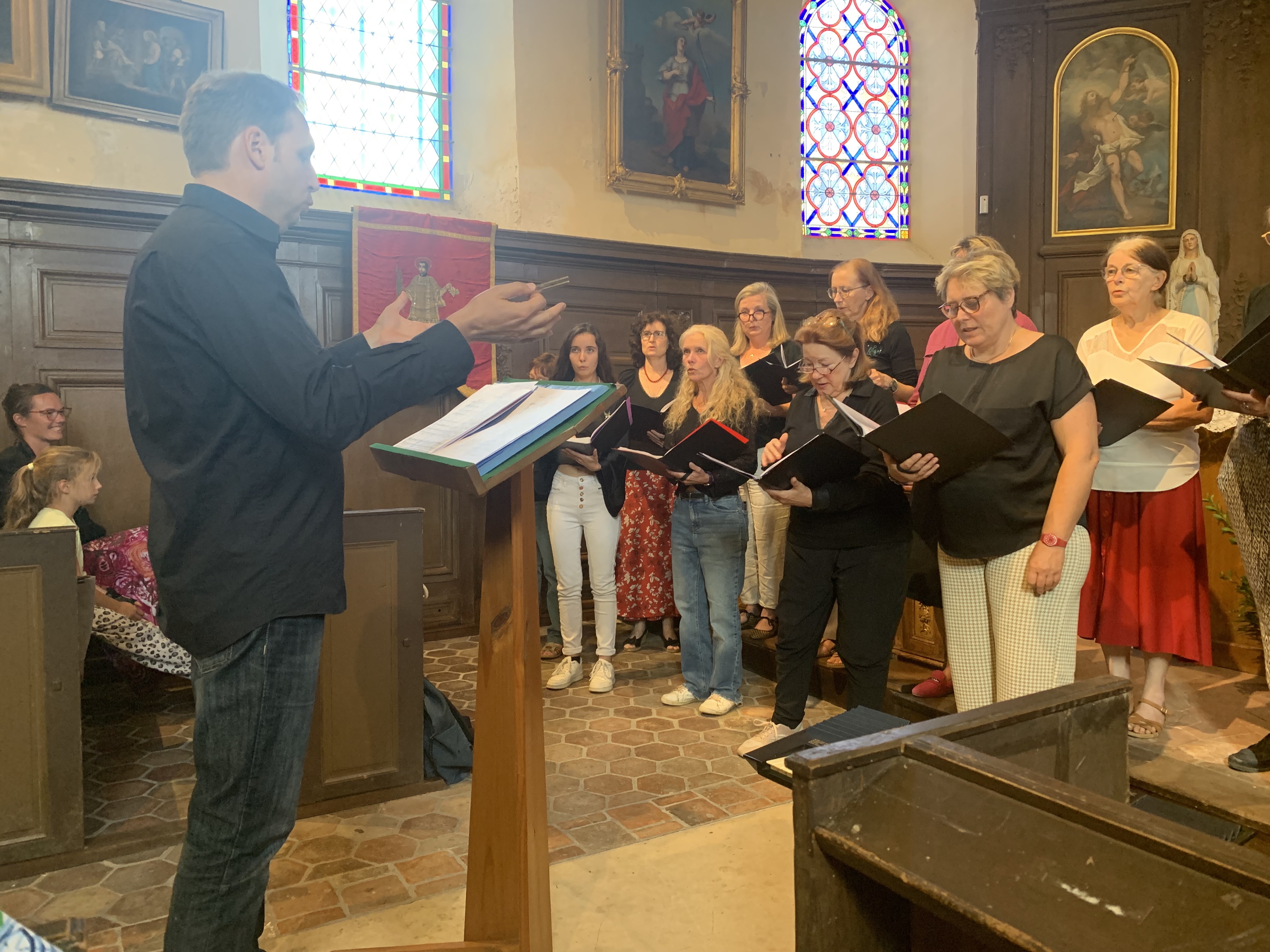 Prestation en l'Église St Sébastien de Boissy-sans-Avoir