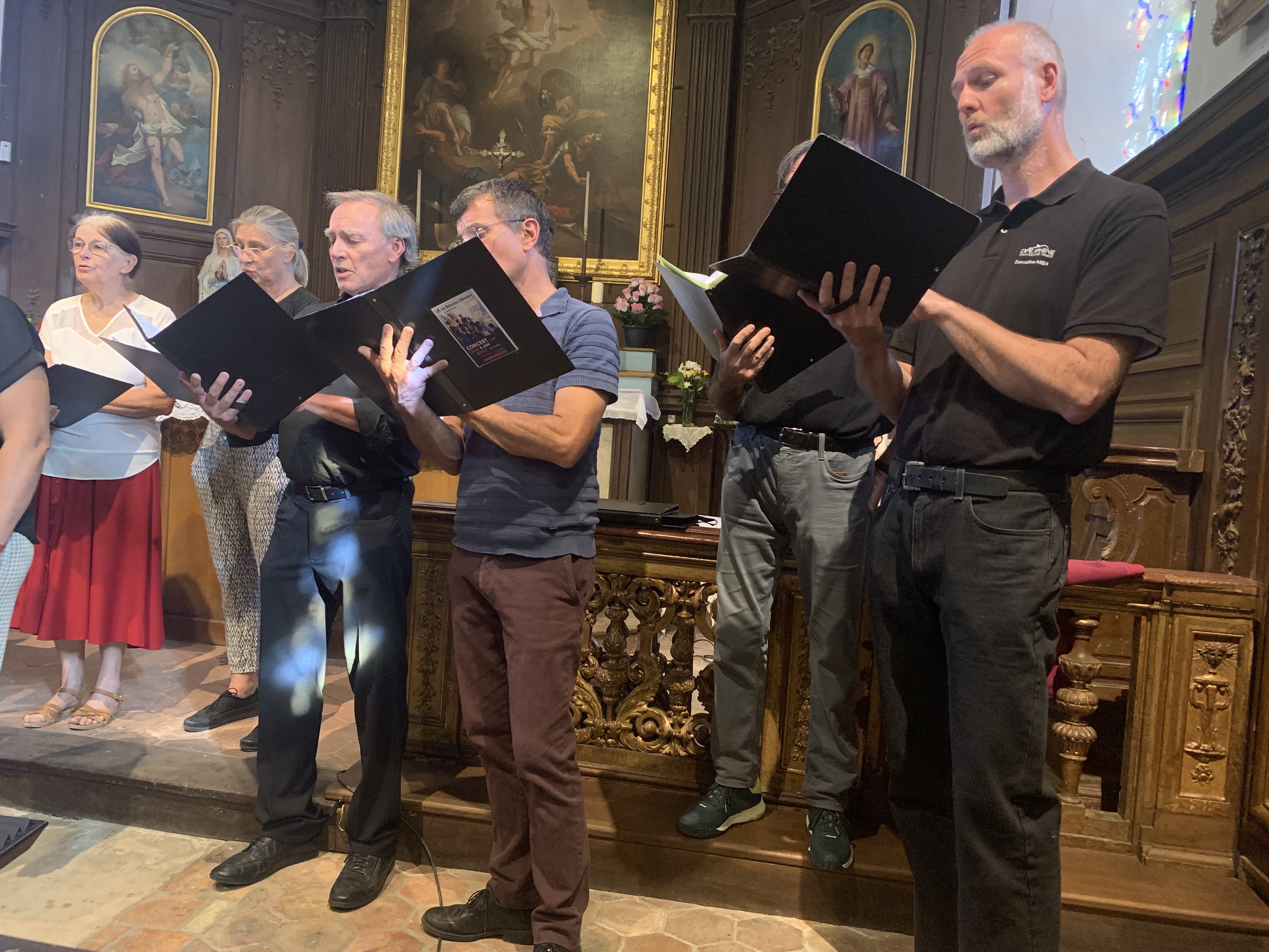 Prestation en l'Église St Sébastien de Boissy-sans-Avoir