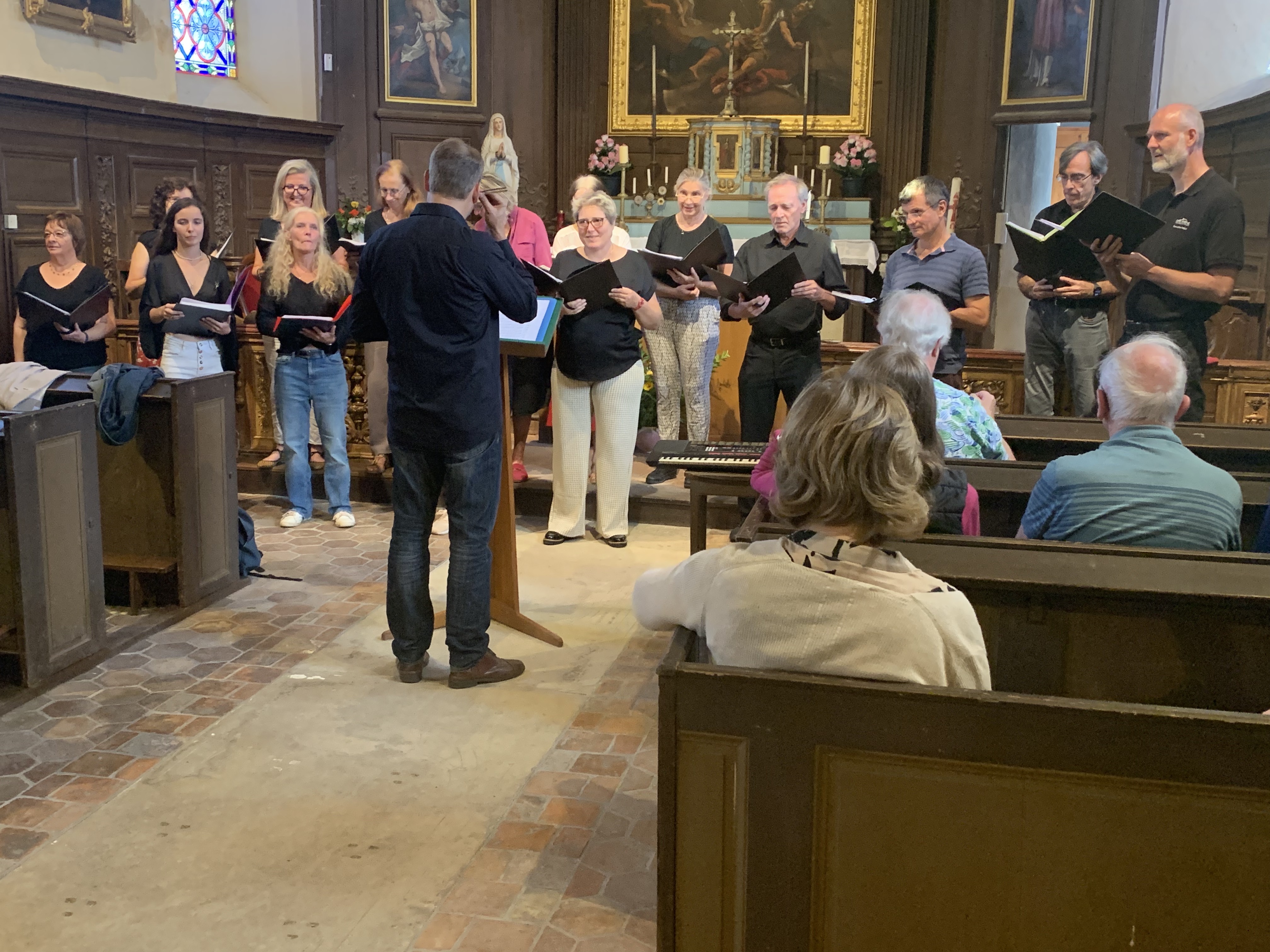 Prestation en l'Église St Sébastien de Boissy-sans-Avoir