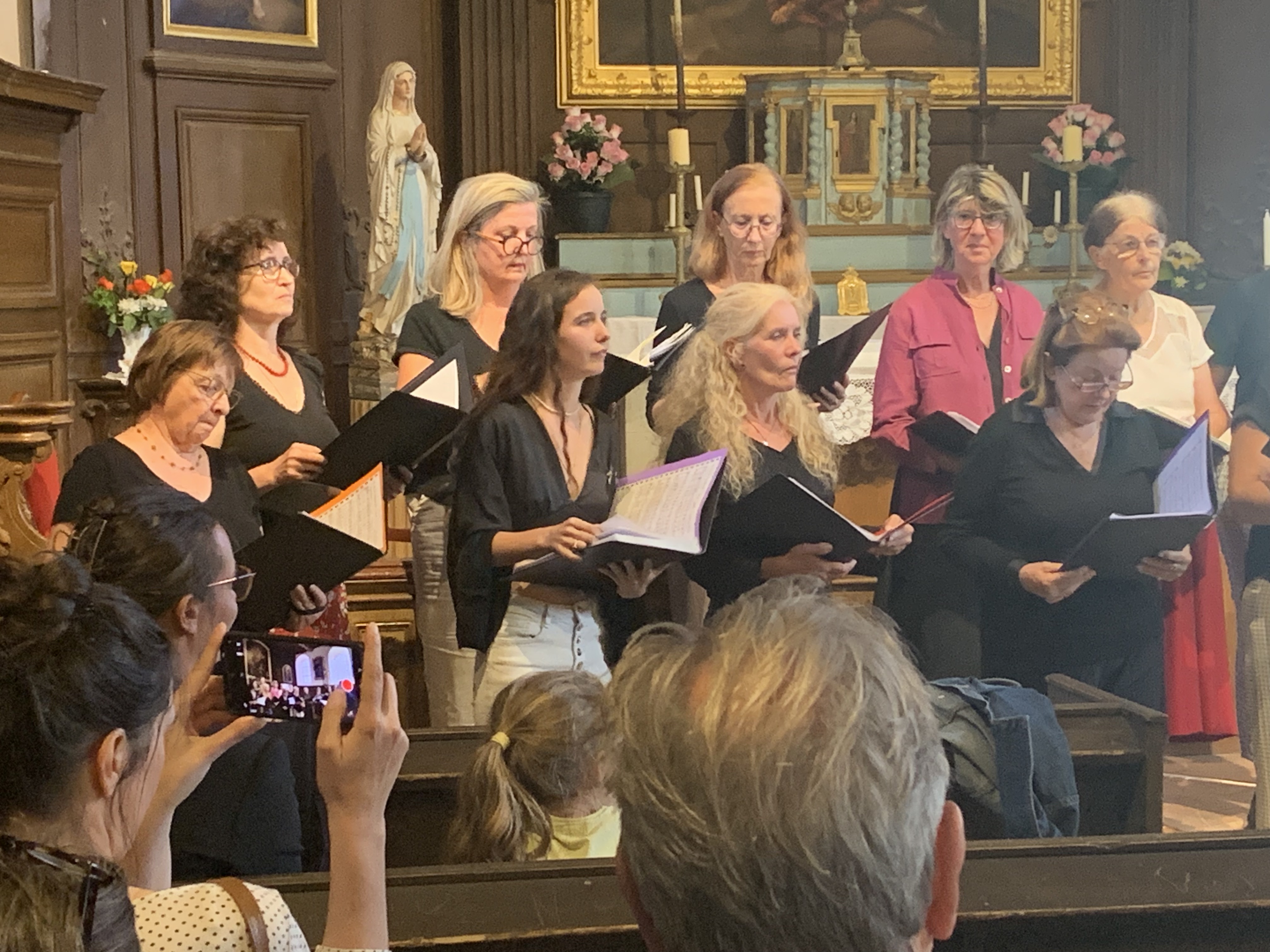 Prestation en l'Église St Sébastien de Boissy-sans-Avoir