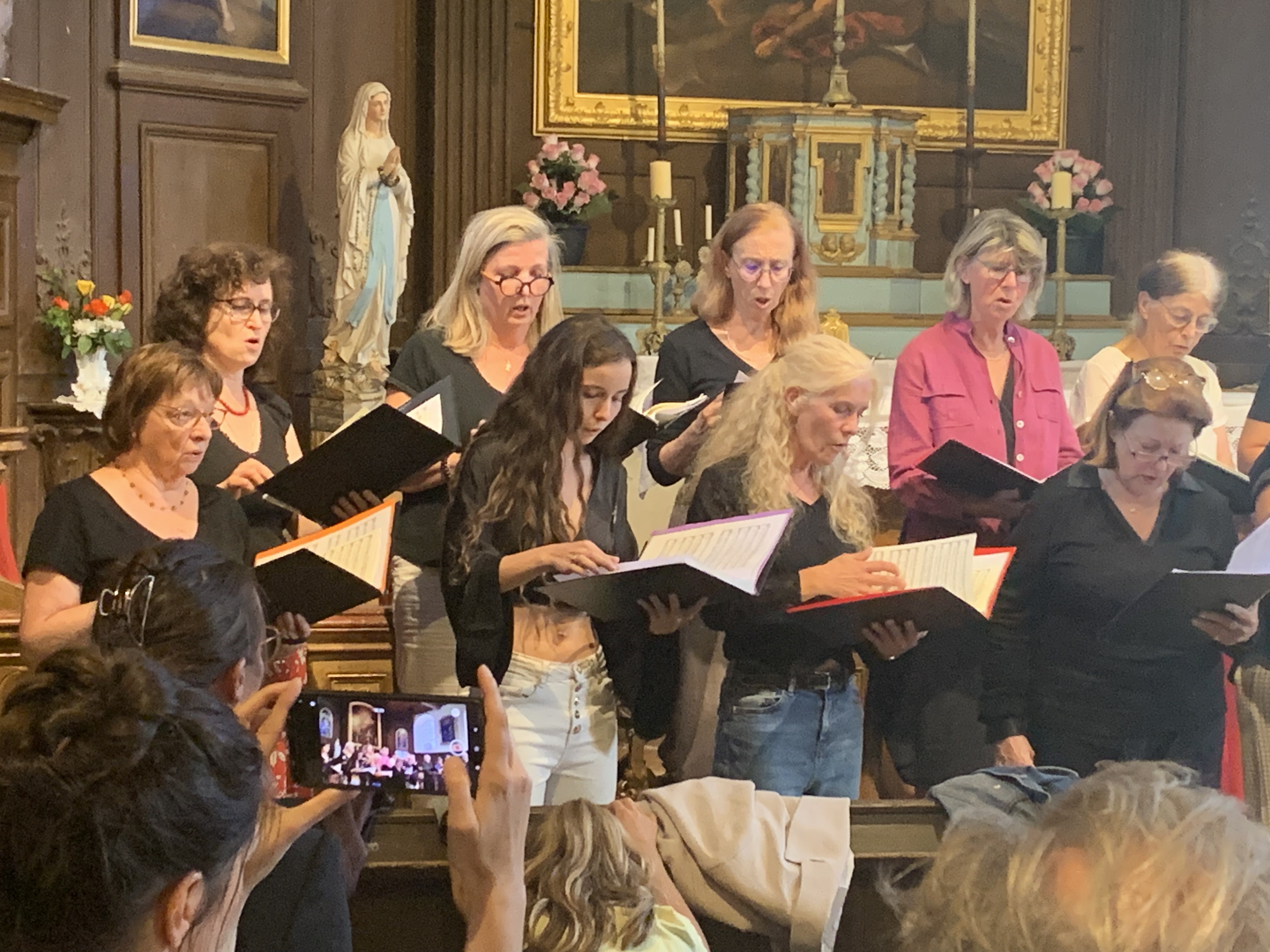 Prestation en l'Église St Sébastien de Boissy-sans-Avoir