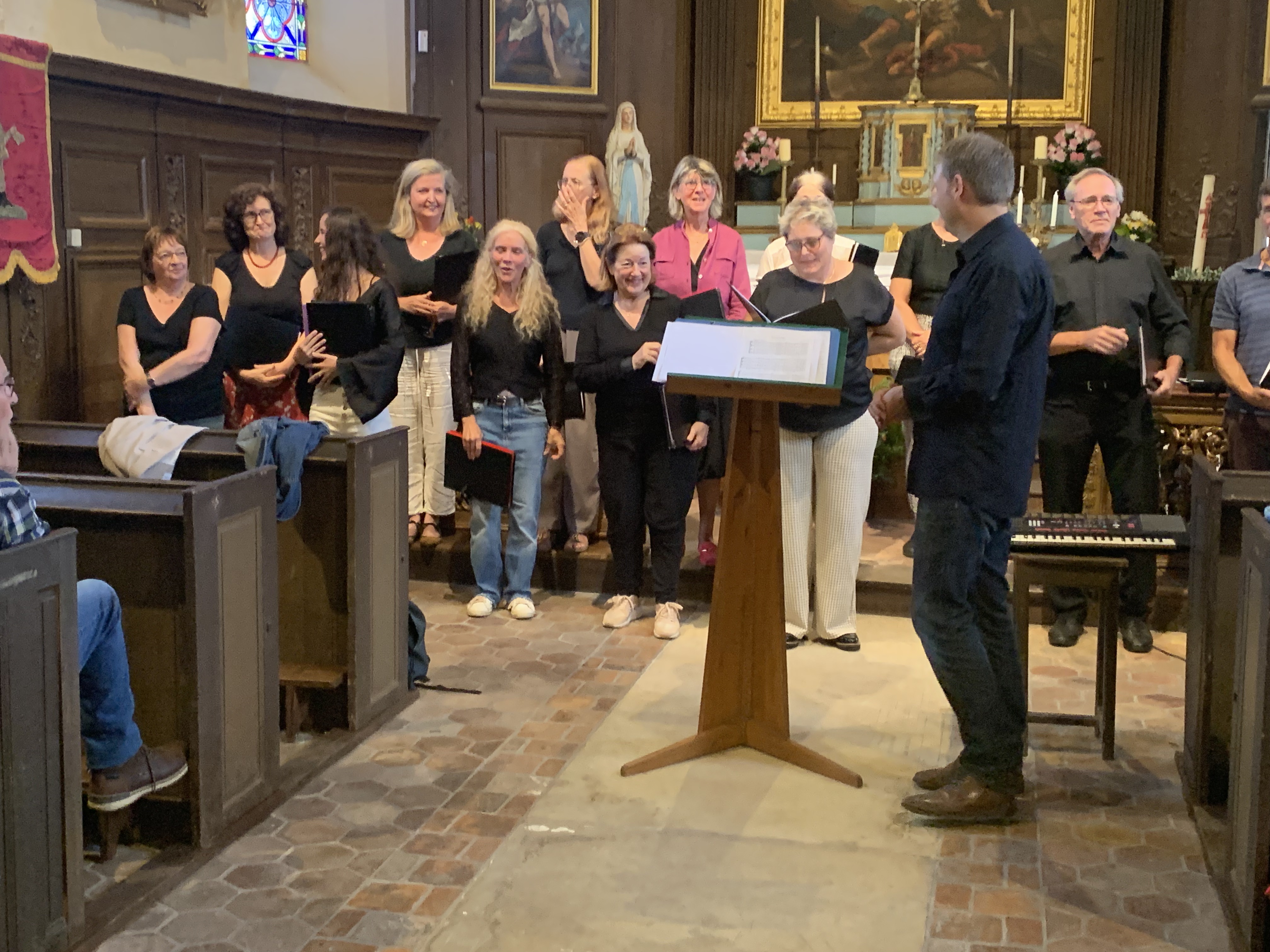 Prestation en l'Église St Sébastien de Boissy-sans-Avoir