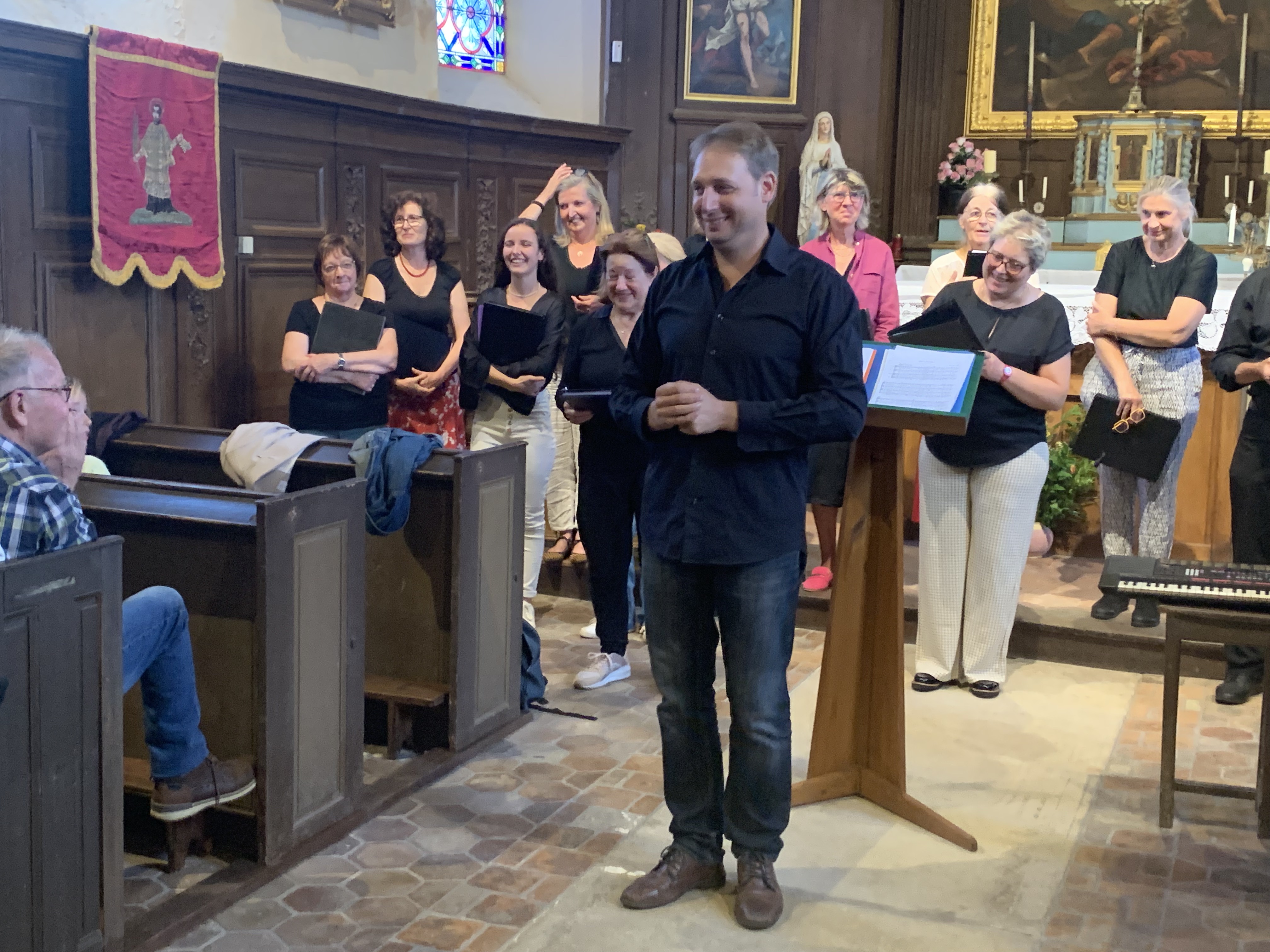 Prestation en l'Église St Sébastien de Boissy-sans-Avoir